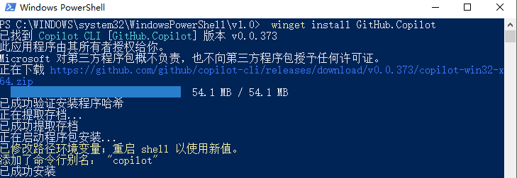 CopilotCLIInstallation