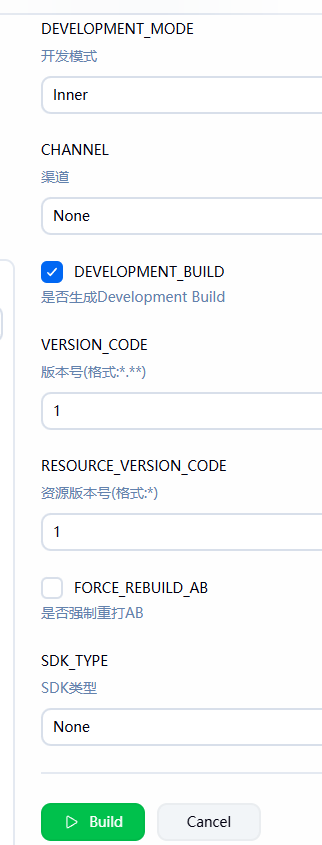 AllJenkinsParametersConfig