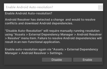 EnableAndroidAutoResolution