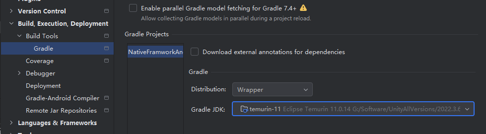 SetUnityGradleJDKLocation
