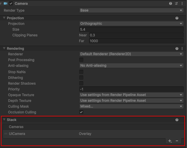 AddCameraStackInspector