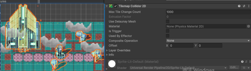 AddTilemapCollider2D