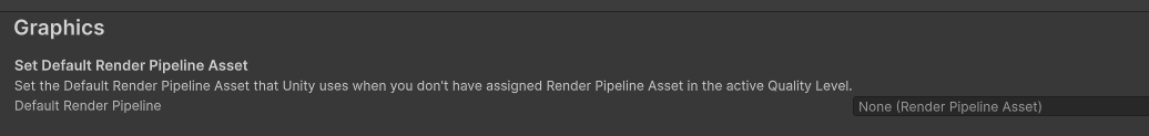 SetDefaultRenderPipelineAssetArea